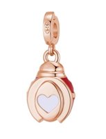 Charm Rosato Donna Storie in Argento Zirconia RZLE049 - RZLE049